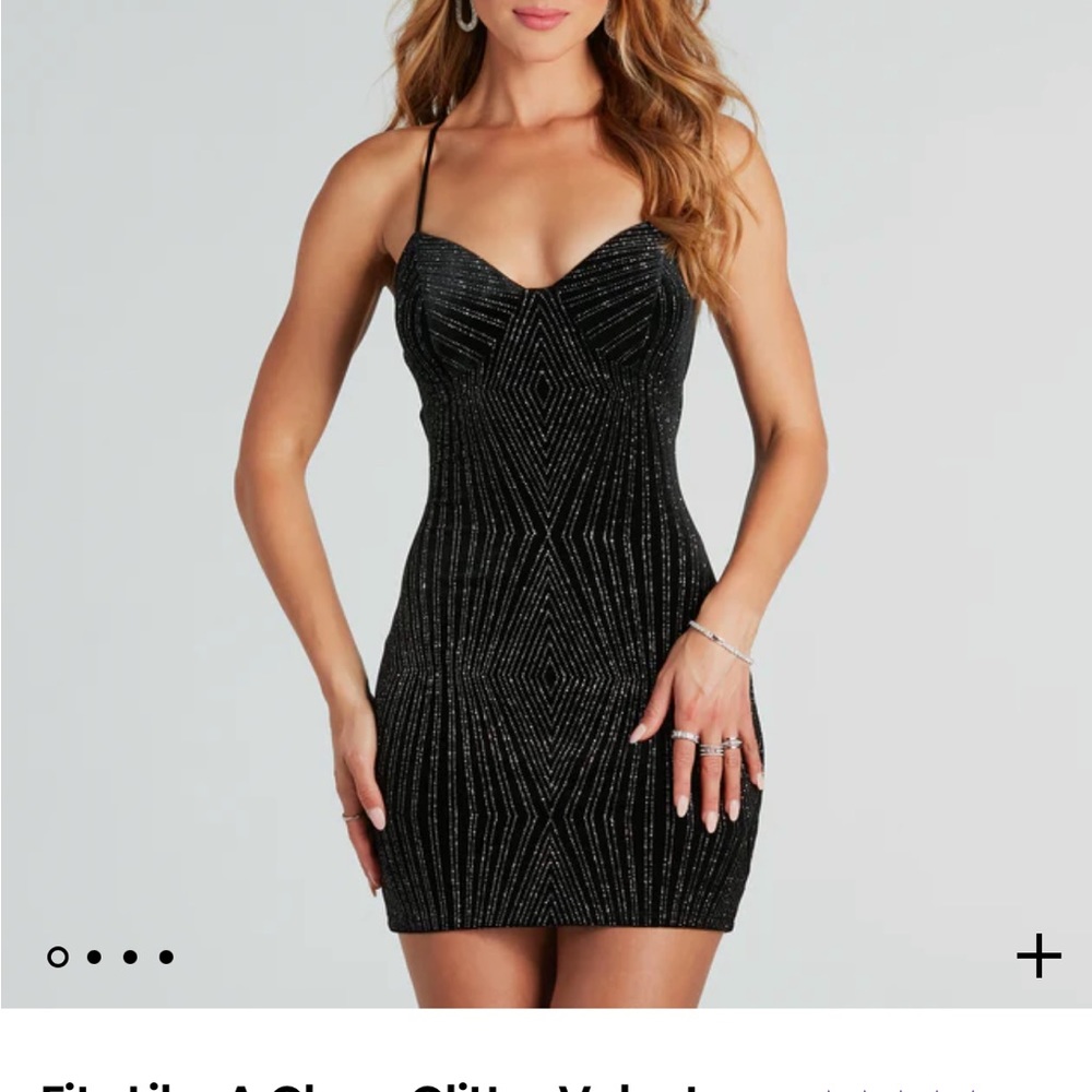 Fits Like A Glove Glitter Velvet